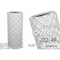 Schirmständer im weißen Keramikdesign cm 22 x 49 h von IPERBRIKO