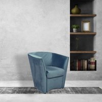 Iperbriko - Sessel Tago aus Stoff in Ozeanblau Riviera 18 H76xB75xT66 von IPERBRIKO
