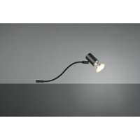 Spot-Lampe Jade Spiegel verstellbar schwarz IP44 Trio-Beleuchtung von IPERBRIKO