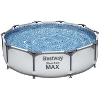 Iperbriko - Steel Pro Max runder oberirdischer Pool mit Filterpumpe von IPERBRIKO