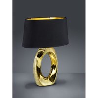 Tischlampe Moderne Keramik Gold Taba H52 cm Trio Lighting von IPERBRIKO