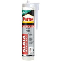 Pattex - SL618 – Neutrales Silikondichtmittel für transparente Spiegel 300 ml Pattex - SL618 – Neutrales Silikondichtmittel für transparente Spiegel 300 ml von Pattex