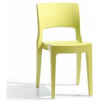 Iperbriko - Isy Scab Gelber Stuhl aus glänzendem Technopolymer von IPERBRIKO