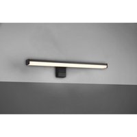 Iperbriko - Linearer Wandspiegel Leinen Led Schwarz IP44 Trio-Beleuchtung von IPERBRIKO