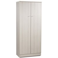 Mehrzweck-Kleiderschrank mit zwei Türen Eukalyptus 62x34x h147 cm von IPERBRIKO