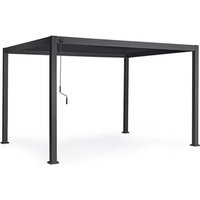 Pergola Ocean 3x4 Anthrazit von IPERBRIKO