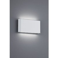 Rechteckige Wandleuchte Thames ii Led Double Emission IP54 Weiß L17 cm Trio Lighting von IPERBRIKO