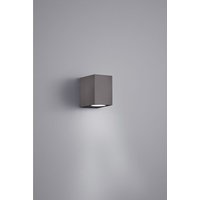 Rechteckige Wandleuchte Tiber Spot Led verstellbar IP54 Anthrazit H10 cm Trio Lighting von IPERBRIKO