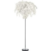 Stehlampe 3 Lichter Weiß Dekorative Blätter Leavy Trio Lighting von IPERBRIKO