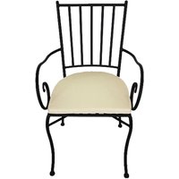 Stuhl mit Armlehnen 'Jasmine' Cm 45 x 42 x H.88 von IPERBRIKO