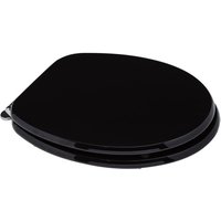 Iperbriko - Universeller schwarzer WC-Sitz aus FSC-Holz von IPERBRIKO