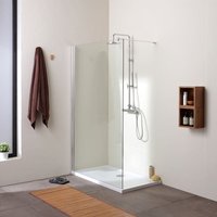 Iperbriko - Walk-in-Dusche 110x190 cm, 8 mm Glas von IPERBRIKO