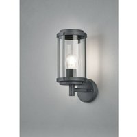 Wandleuchte Laterne IP44 Tanaro Anthrazit H32 cm Trio Lighting von IPERBRIKO