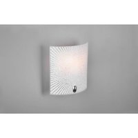 Wandleuchte Modern Transparent Glas Elisa 1xE27 Trio Beleuchtung von IPERBRIKO