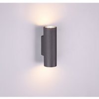 Iperbriko - Wandleuchte Rust Marley Cylinder Double Emission Up and Down Trio Lighting von IPERBRIKO