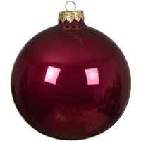 Weihnachtskugeln aus rotem Glas 8 cm x 6 Stk. Weihnachtskugeln aus rotem Glas 8 cm x 6 Stk. von IPERBRIKO