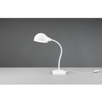 Iperbriko - Weiße Schreibtischlampe mit flexiblem Arm Perry Trio Lighting von IPERBRIKO