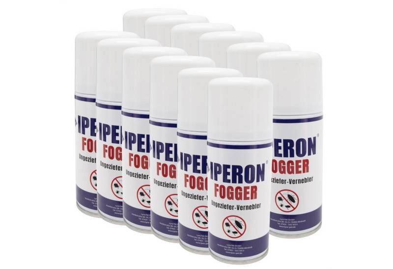 IPERON Insektenspray 12 x 150 ml IPERON® Fogger Ungeziefer-Vernebler, 1,8 l, 1800,0 ml von IPERON