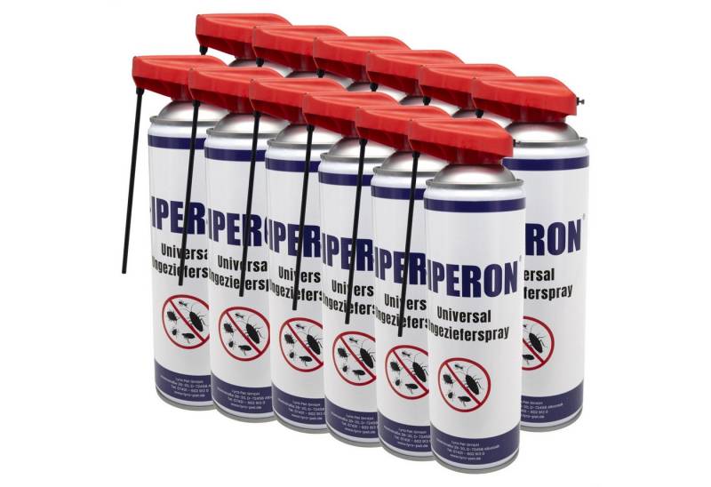 IPERON Insektenspray 12 x 500 ml IPERON® Universal Ungezieferspray, 6 l, 6000 ml von IPERON