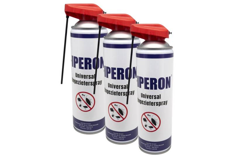 IPERON Insektenspray 3 x 500 ml IPERON® Universal Ungezieferspray, 1,5 l, 1500,0 ml von IPERON
