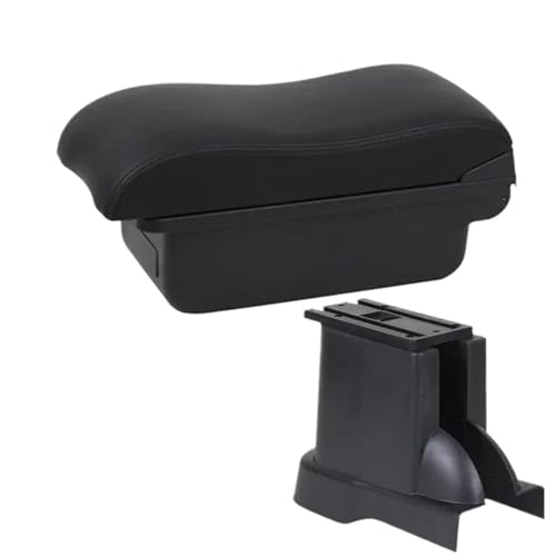 IPEVMLZ Auto-Armlehnen Zentrale Aufbewahrungsbox Für Suzuki Für Alto Armlehnenbox Produkte Mit USB-Schnittstelle(A2 schwarze Linie Kein USB) von IPEVMLZ