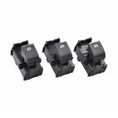 IPEVMLZ Fensterheberschalter Mit Beleuchteter LED-Hintergrundbeleuchtung Linkes Fahrlicht 84040-06070 84040-33170 84040-10020 Für Toyota RAV4 Schalter(3X Passenger) von IPEVMLZ