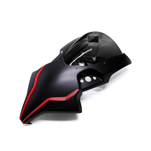 IPEVMLZ Motorrad-Windschutzscheibe Vergrößerte Windschutzscheibe Modifizierte Frontscheibe Windabweiser Sportscheibe Für CF450SR 450SR 2022 2023 2024 2025(Red Black Glass) von IPEVMLZ