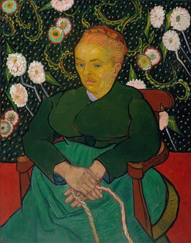 IPLUPJDY Berühmte Gemälde Gemälde Kunst Bilder Kunstdruck Leinwand Frauen, die eine Wiege Schaukeln Augustine Pellicot Roulin von vincent van gogh Abstrakte Leinwandbilder für Wohnzimmer-Dekor 60x90cm IPLUPJDY Berühmte Gemälde Gemälde Kunst Bilder Kunstdruck Leinwand Frauen, die eine Wiege Schaukeln Augustine Pellicot Roulin von vincent van gogh Abstrakte Leinwandbilder für Wohnzimmer-Dekor 60x90cm von IPLUPJDY