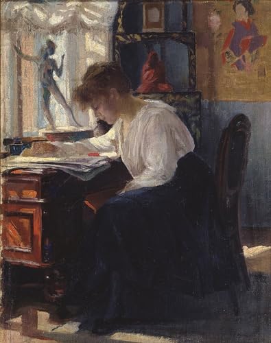 IPLUPJDY Berühmte Gemälde Gemälde Kunst Bilder Kunstdruck Leinwand in einer Studie von Sergei Arsenevich Vinogradov Abstrakte Leinwandbilder für Wohnzimmer-Dekor 60x90cm IPLUPJDY Berühmte Gemälde Gemälde Kunst Bilder Kunstdruck Leinwand in einer Studie von Sergei Arsenevich Vinogradov Abstrakte Leinwandbilder für Wohnzimmer-Dekor 60x90cm von IPLUPJDY