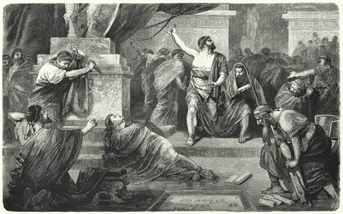 IPLUPJDY Bilder Moderne Kunst Gemälde WandgemäLde Brutus über dem Leichnam von Julius Cäsar von Hermann Vogel Leinwand Malerei Poster für Wanddekoration 60x90cm IPLUPJDY Bilder Moderne Kunst Gemälde WandgemäLde Brutus über dem Leichnam von Julius Cäsar von Hermann Vogel Leinwand Malerei Poster für Wanddekoration 60x90cm von IPLUPJDY