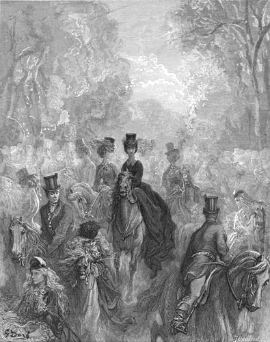 IPLUPJDY Bilder Moderne Kunst Gemälde WandgemäLde Die damenmeile von gustave dore Leinwand Malerei Poster für Wanddekoration 60x90cm von IPLUPJDY