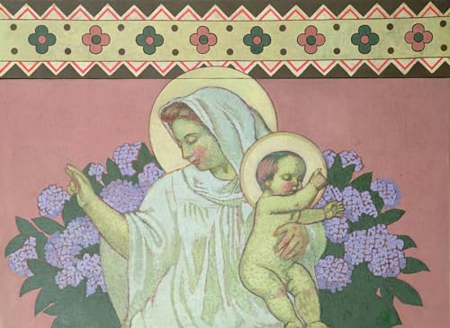 IPLUPJDY Bilder Moderne Kunst Gemälde WandgemäLde Grace Mittelteil aus der Dekoration des Hauses des Künstlers in Perros Guirac von Maurice Denis Leinwand Malerei Poster für Wanddekoration 60x90cm IPLUPJDY Bilder Moderne Kunst Gemälde WandgemäLde Grace Mittelteil aus der Dekoration des Hauses des Künstlers in Perros Guirac von Maurice Denis Leinwand Malerei Poster für Wanddekoration 60x90cm von IPLUPJDY