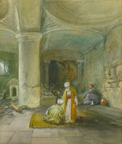 IPLUPJDY Bilder Moderne Kunst Gemälde WandgemäLde das Tor von Hulda der Prophetin Jerusalem von William Simpson Leinwand Malerei Poster für Wanddekoration 60x90cm IPLUPJDY Bilder Moderne Kunst Gemälde WandgemäLde das Tor von Hulda der Prophetin Jerusalem von William Simpson Leinwand Malerei Poster für Wanddekoration 60x90cm von IPLUPJDY