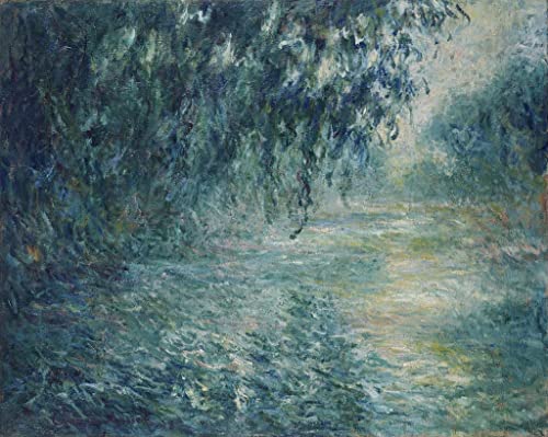 IPLUPJDY Bilder Moderne Poster Bilder Leinwand Poster Druck Morgen auf der seine von claude monet Leinwand Wandbild für Heimdekoration 60x90cm IPLUPJDY Bilder Moderne Poster Bilder Leinwand Poster Druck Morgen auf der seine von claude monet Leinwand Wandbild für Heimdekoration 60x90cm von IPLUPJDY