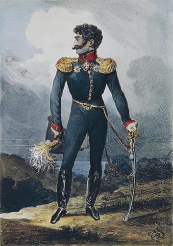 IPLUPJDY Kunstdruck Leinwand Abstrakte Leinwand Kunst Bilder Druck Wandgemälde Porträt Ofvalerian Grigoryevich Madatov von Karl Pavlovich Bryullov Gemälde Kunst Bilder für Wanddekoration 60x90cm IPLUPJDY Kunstdruck Leinwand Abstrakte Leinwand Kunst Bilder Druck Wandgemälde Porträt Ofvalerian Grigoryevich Madatov von Karl Pavlovich Bryullov Gemälde Kunst Bilder für Wanddekoration 60x90cm von IPLUPJDY