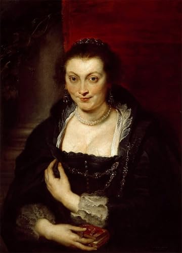 IPLUPJDY Kunstdruck Leinwand Abstrakte Leinwand Kunst Bilder Druck Wandgemälde Porträt von isabella brant von peter paul rubens Gemälde Kunst Bilder für Wanddekoration 60x90cm von IPLUPJDY