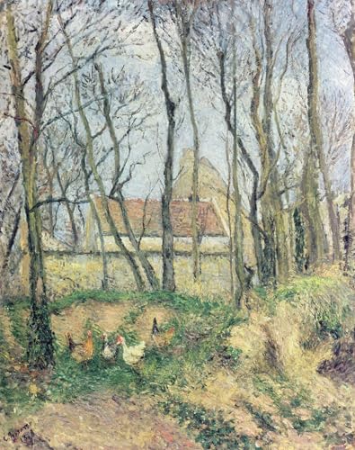 IPLUPJDY Kunstdruck Leinwand Bilder Moderne Druck Leinwand Malerei Berühmtes Gemälde von camille jacob pissarro Leinwanddruck Malerei für Wanddekoration 60x90cm von IPLUPJDY