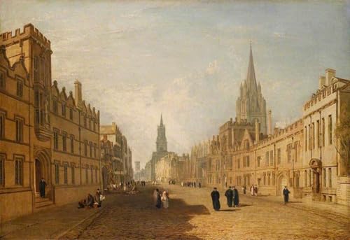 IPLUPJDY Kunstdruck Leinwand Bilder Moderne Druck Leinwand Malerei Blick auf die high street von mallord william turner Leinwanddruck Malerei für Wanddekoration 60x90cm IPLUPJDY Kunstdruck Leinwand Bilder Moderne Druck Leinwand Malerei Blick auf die high street von mallord william turner Leinwanddruck Malerei für Wanddekoration 60x90cm von IPLUPJDY