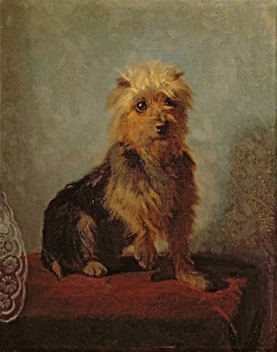 IPLUPJDY Kunstdruck Leinwand Bilder Moderne Druck Leinwand Malerei Chadwicks Hund von Abbott Handerson Thayer Leinwanddruck Malerei für Wanddekoration 60x90cm von IPLUPJDY