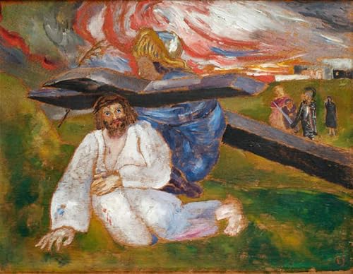IPLUPJDY Kunstdruck Leinwand Bilder Moderne Druck Leinwand Malerei Christus von Ernst son Leinwanddruck Malerei für Wanddekoration 60x90cm von IPLUPJDY