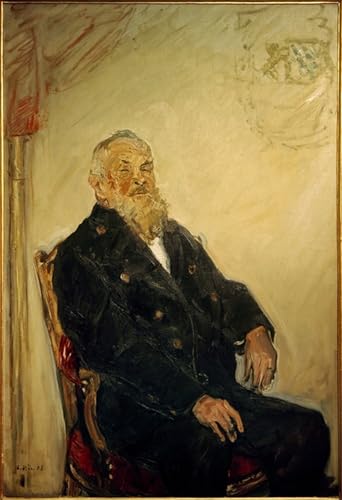 IPLUPJDY Kunstdruck Leinwand Bilder Moderne Druck Leinwand Malerei Regent luitpold von bayern von max slevogt Leinwanddruck Malerei für Wanddekoration 60x90cm von IPLUPJDY