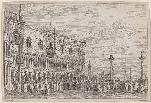 IPLUPJDY Kunstdruck Leinwand Bilder Moderne Druck Leinwand Malerei der Pier der Band von Canaletto Leinwanddruck Malerei für Wanddekoration 60x90cm von IPLUPJDY