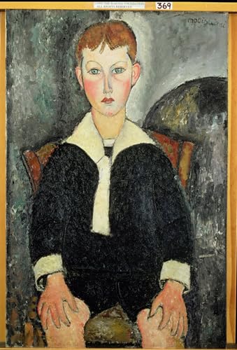 IPLUPJDY Vintage Leinwand Wandkunst Poster Bilder Leinwand Poster Druck Junge im matrosenanzug von amedeo modigliani Kunst Gemälde für Heimdekoration 60x90cm IPLUPJDY Vintage Leinwand Wandkunst Poster Bilder Leinwand Poster Druck Junge im matrosenanzug von amedeo modigliani Kunst Gemälde für Heimdekoration 60x90cm von IPLUPJDY