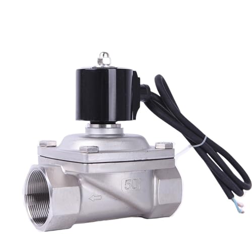 2-Wege-Magnetventil aus Edelstahl, 2 Zoll, 12 V, normalerweise geschlossen for Unterwasser(Bsp-24vdc,2A-50BEPDM) von IPNDKBFL