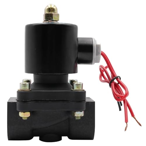 DN08/10/15/20/25/32/40/50 AC220VDC12V24V Normalerweise geschlossenes Kunststoff-Magnetventil Wasserventil Schaltventil Korrosionsbeständigkeit(Ac 220v,0.5 Inch) von IPNDKBFL