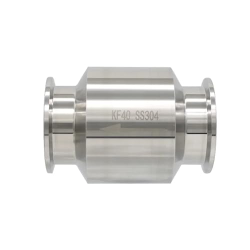 IPNDKBFL KF16 KF25 KF40 KF 50304 Edelstahl-Vakuum-Rückschlagventil KF-Rückschlagventil Auslass-Rückschlagventil Vakuumpumpen-Rückschlagventil(KF16) von IPNDKBFL