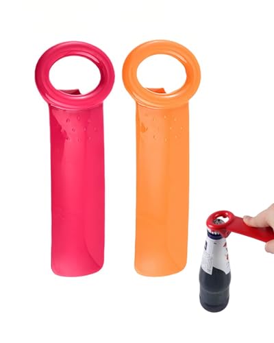 IPNSDON 2 Stück manueller Dosenöffner, Dosenöffner, Bierflaschenöffner mit Schraubverschluss, Flaschenöffner, geeignet für ältere Menschen, Frauen und Kinder mit schwachen Händen (rot, orange) IPNSDON 2 Stück manueller Dosenöffner, Dosenöffner, Bierflaschenöffner mit Schraubverschluss, Flaschenöffner, geeignet für ältere Menschen, Frauen und Kinder mit schwachen Händen (rot, orange) von IPNSDON