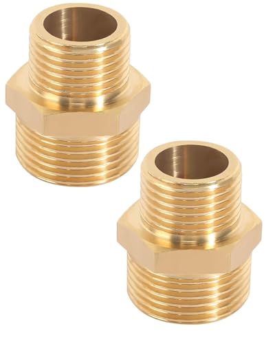 IPNSDON 2-teiliges Reduzierstück 3/8auf 1/2, Adapter 1/2 auf 3/8, 1/2" auf 3/8" Adapter, 1/2" Schlauchanschluss, Reduzierstück 1/2" auf 3/8 Reduzierstück IPNSDON 2-teiliges Reduzierstück 3/8auf 1/2, Adapter 1/2 auf 3/8, 1/2" auf 3/8" Adapter, 1/2" Schlauchanschluss, Reduzierstück 1/2" auf 3/8 Reduzierstück von IPNSDON