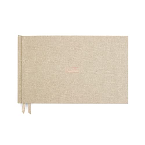 Artist Spiral Bound Sketchbook - Small 10 x 6 in - 80 lb Thick Drawing Paper with Fabric Hardcover - 64 Sheets von IPPINKA