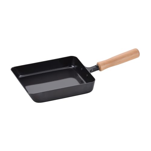 IPPINKA Japanische Tamagoyaki-Pfanne aus Eisen – Eier-Omelett-Pfanne – 14,2 x 18 cm – hergestellt in Tsubame, Japan von IPPINKA